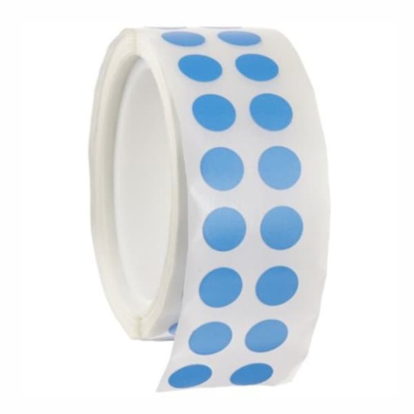 Diversified Biotech Tough-Spots, 1/2" Dia, Blue, 1000/pk, 1000PK 247129B - main